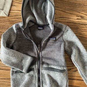 Patagonia Kids Gray Zip-Up Hoodie